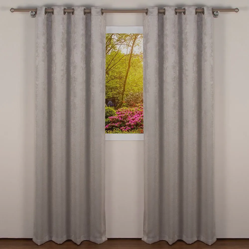 Cortina para Quarto e Sala 2,60X2,30 m Corta Luz Requinte - Areia