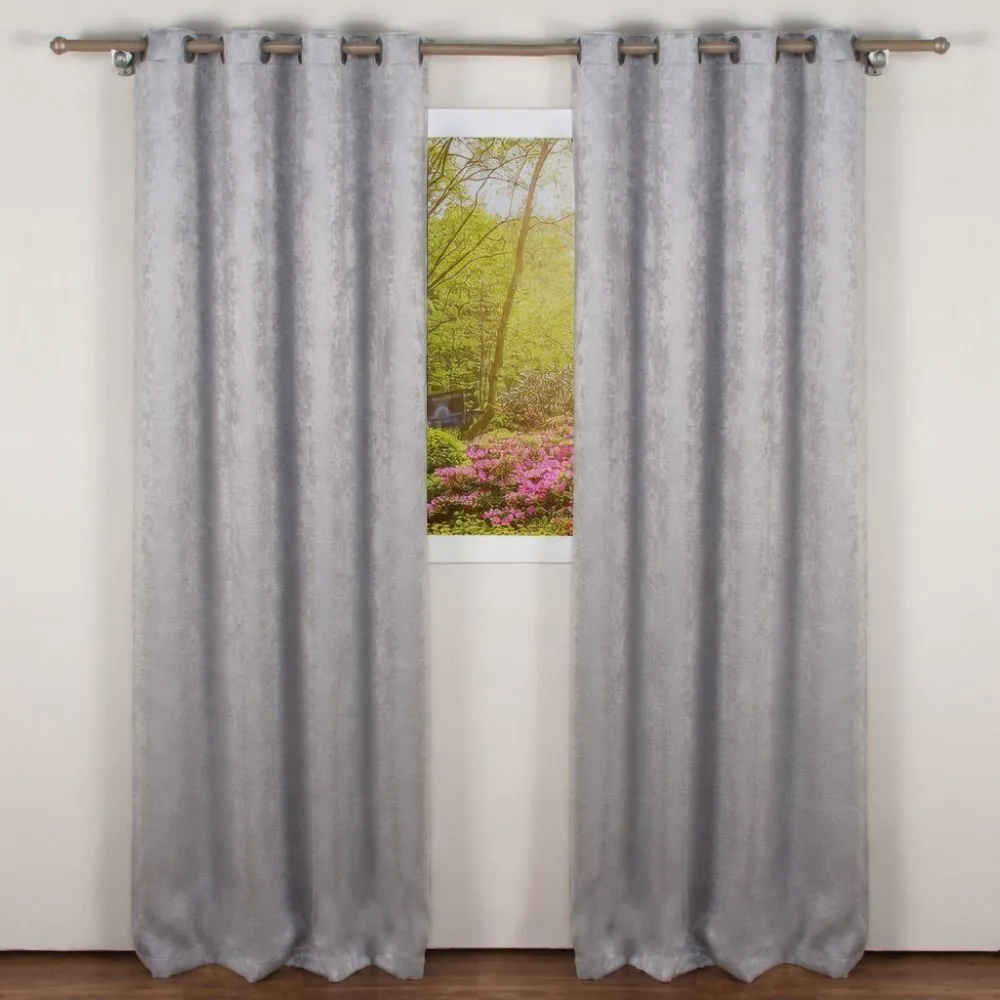 Cortina para Quarto e Sala 2,60X2,30 m Corta Luz Requinte - Titânio