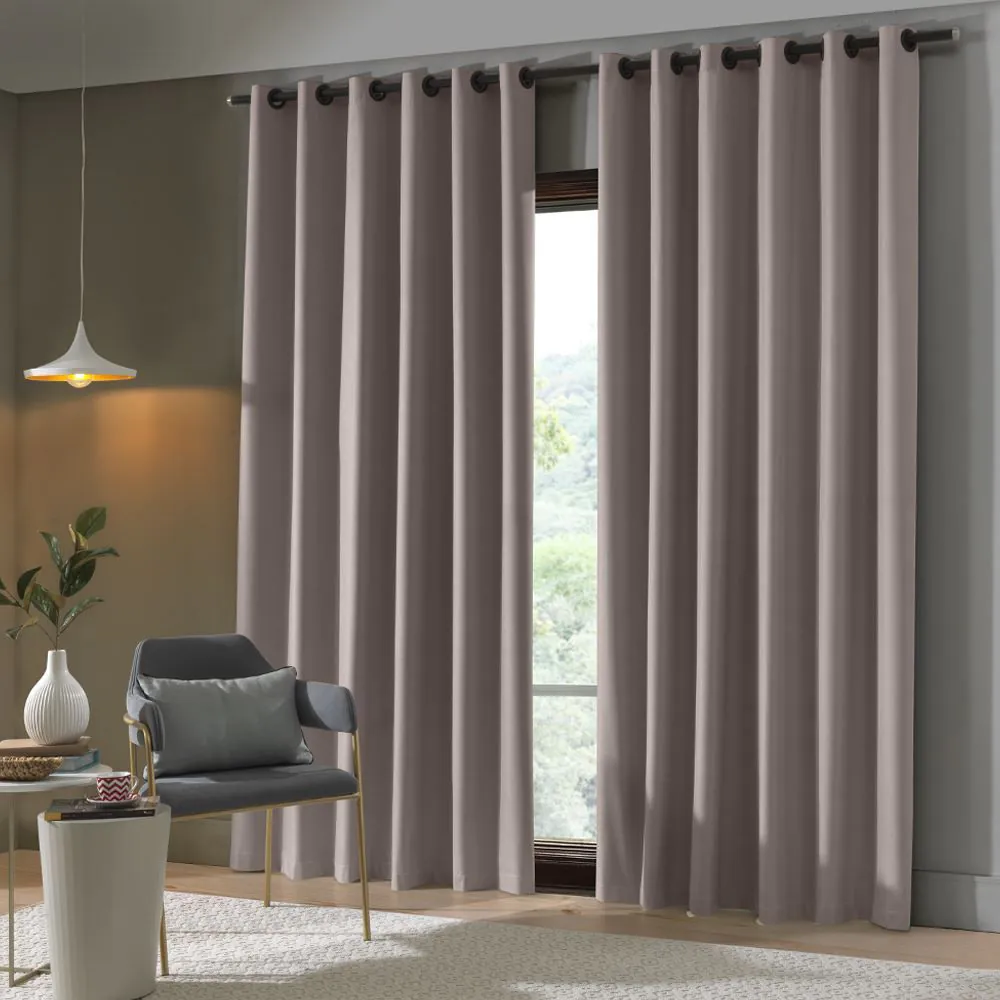 Cortina para Quarto e Sala 2,60X2,30 m Corta Luz Unika - Duna