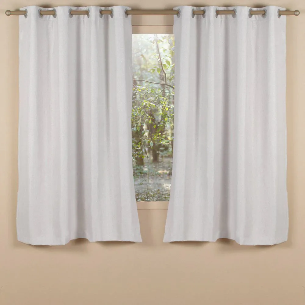 Cortina para Quarto e Sala 2,60X1,70 m Naturalle - Cinza Linho