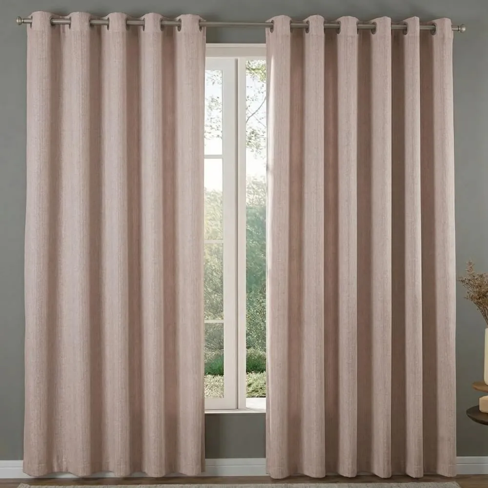Cortina para Quarto e Sala 4,00X2,30 m Naturalle - Cinza Linho