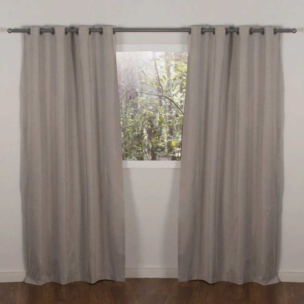 Cortina para Quarto e Sala 2,60X2,30M Blackout Dual Block - Bege 0002