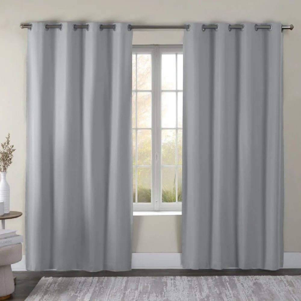 Cortina para Quarto e Sala 2,60X2,30M Blackout Dual Block - Cinza