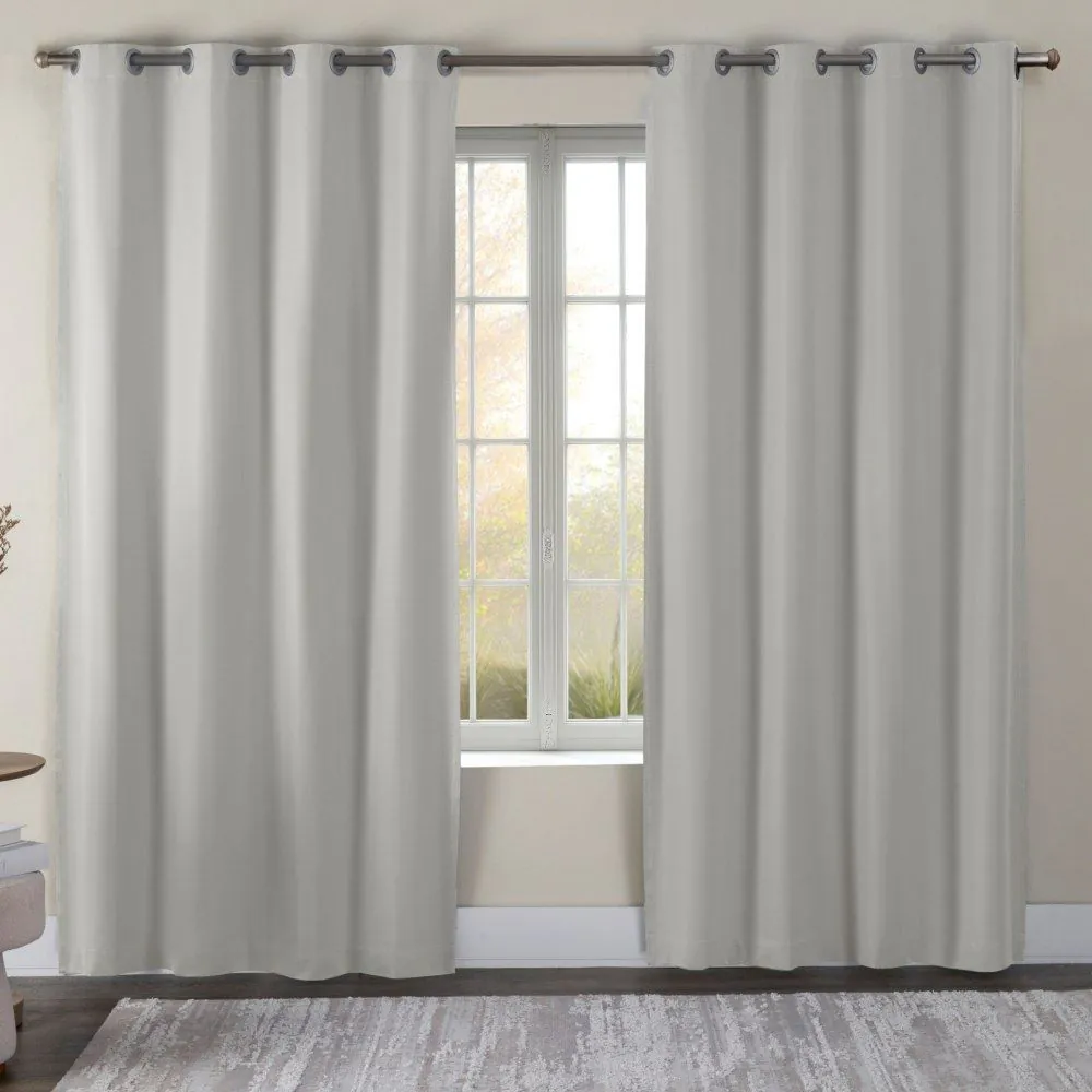 Cortina para Quarto e Sala 2,60X2,30M Blackout Dual Block - Natural