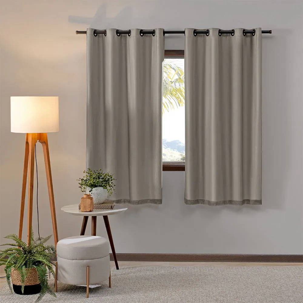 Cortina para Quarto e Sala 2,60 X1,70M Pratika Bellini - Duna