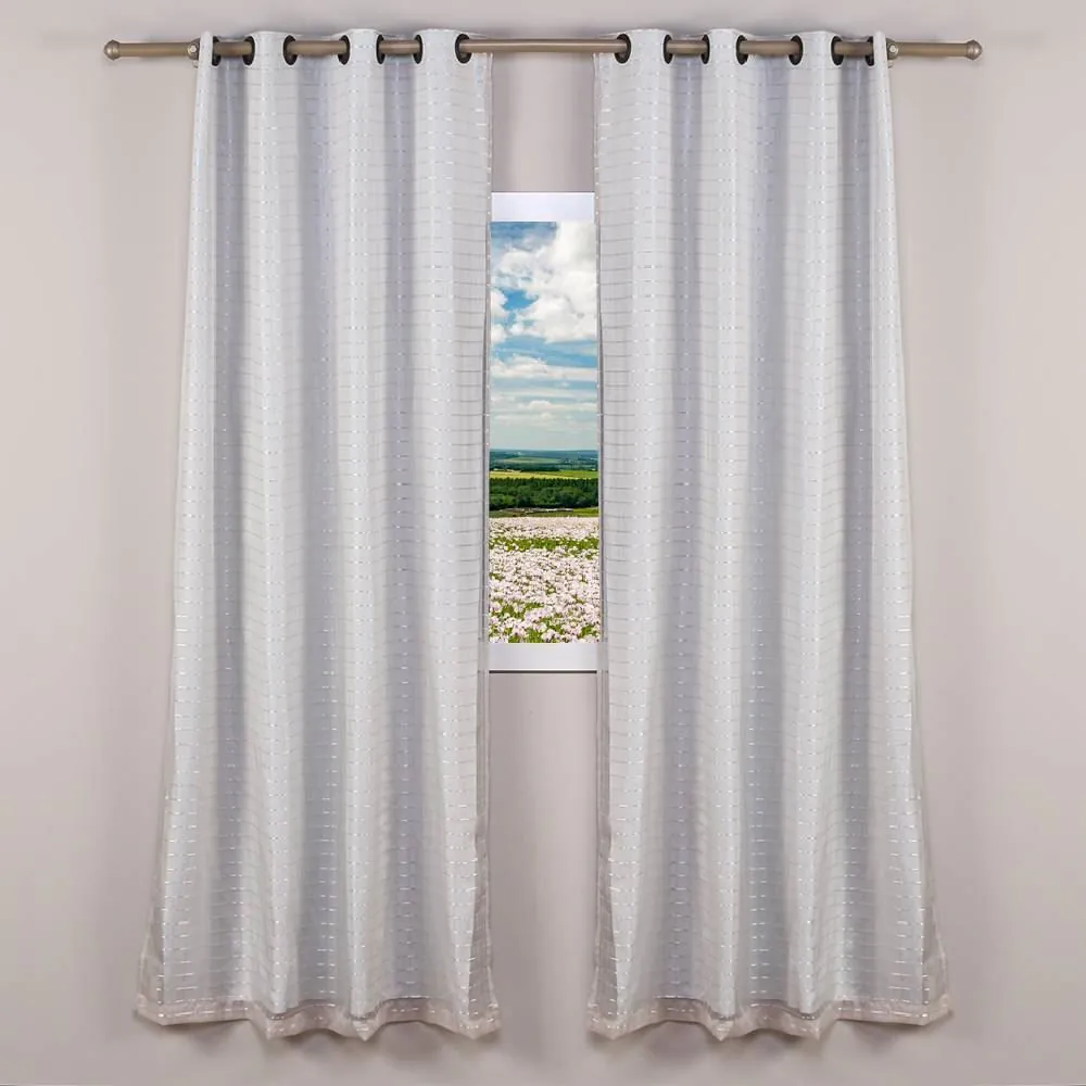 Cortina para Quarto e Sala 2,60X2,30 M Pratika York - Bege
