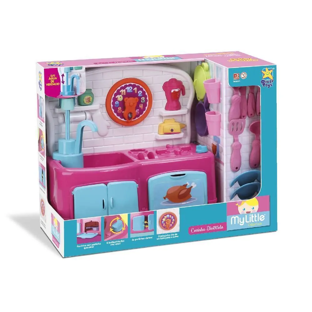 Cozinha Divertida My Little Collection Divertoys - 8055