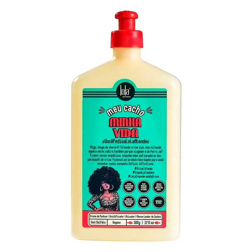 Creme de Pentear Meu Cacho Minha Vida Lola - 500ml