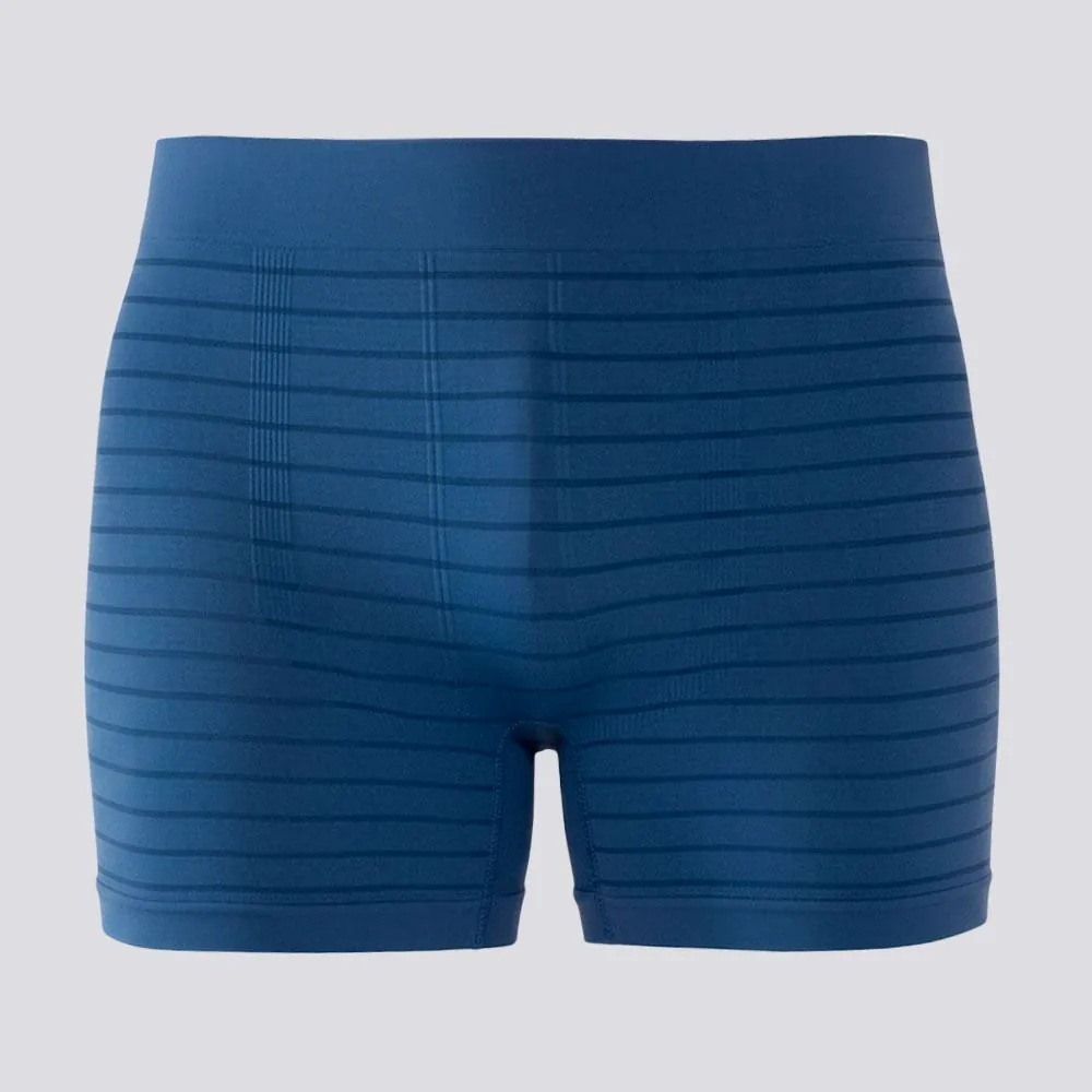 Cueca Boxer Masculina Sem Costura Marc Alain Azul