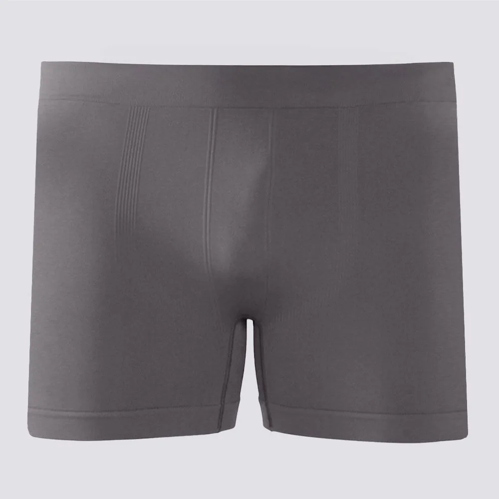 Cueca Boxer Masculina Sem Costura Marc Alain Chumbo