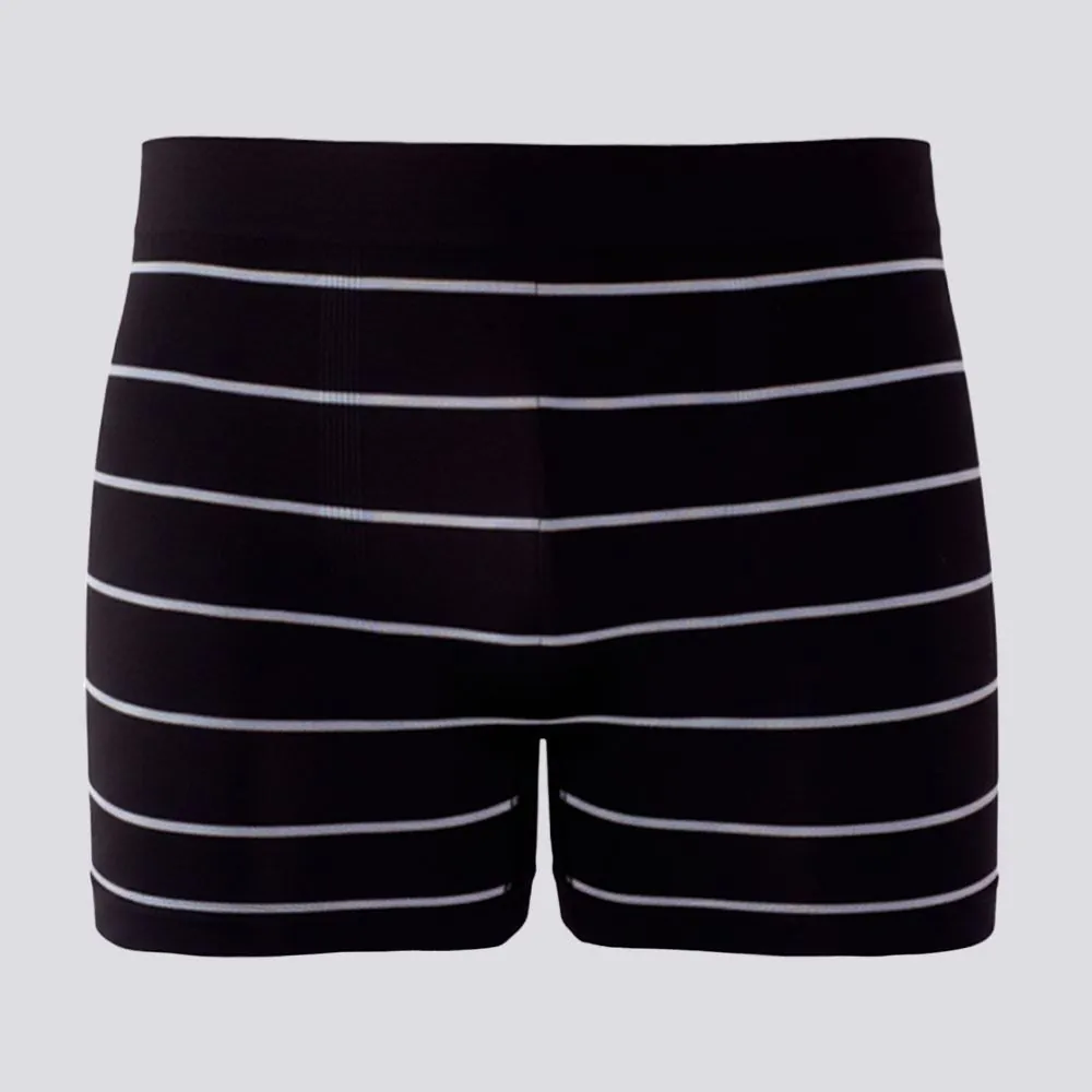 Cueca Boxer Masculina Sem Costura Marc Alain Preto
