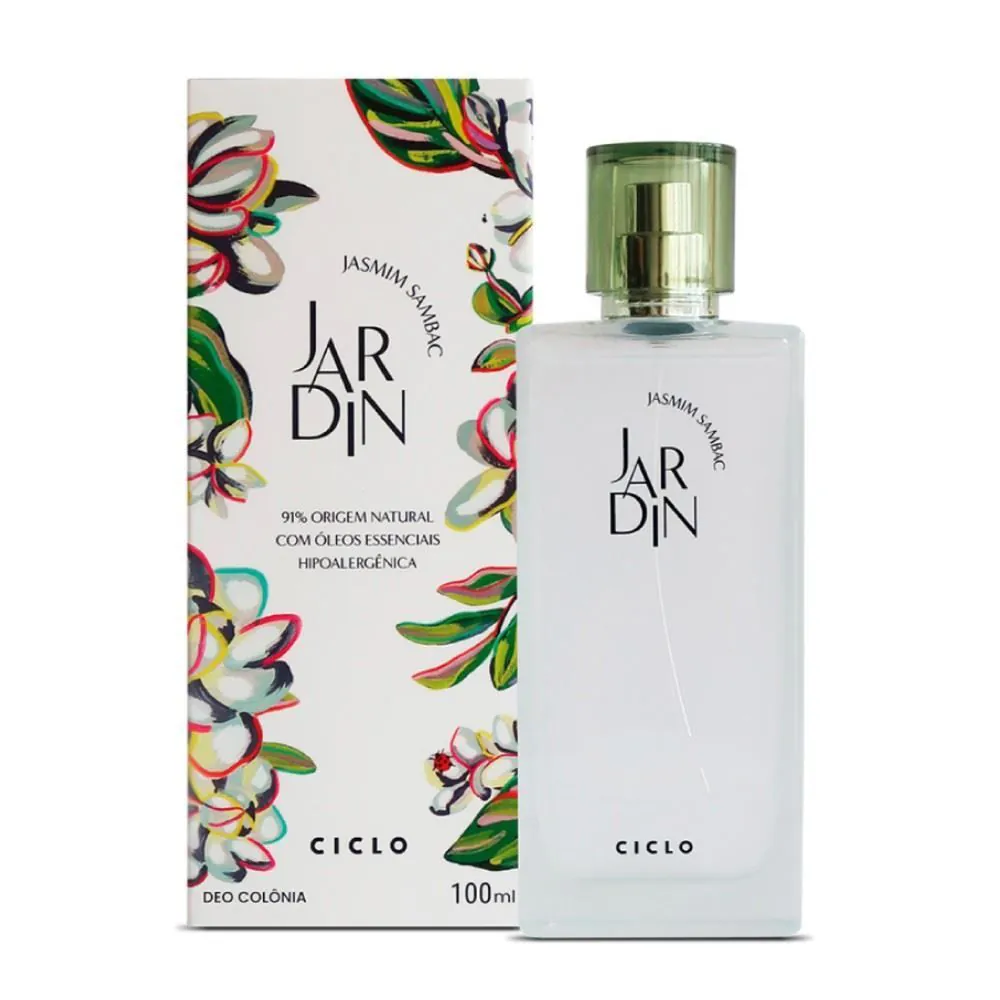 Deo Colônia Jardin Jasmim Sambac Ciclo - 100ml