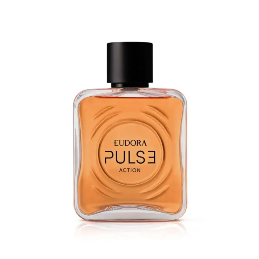 Deo Colônia Masculina Pulse Action Eudora - 100 ml