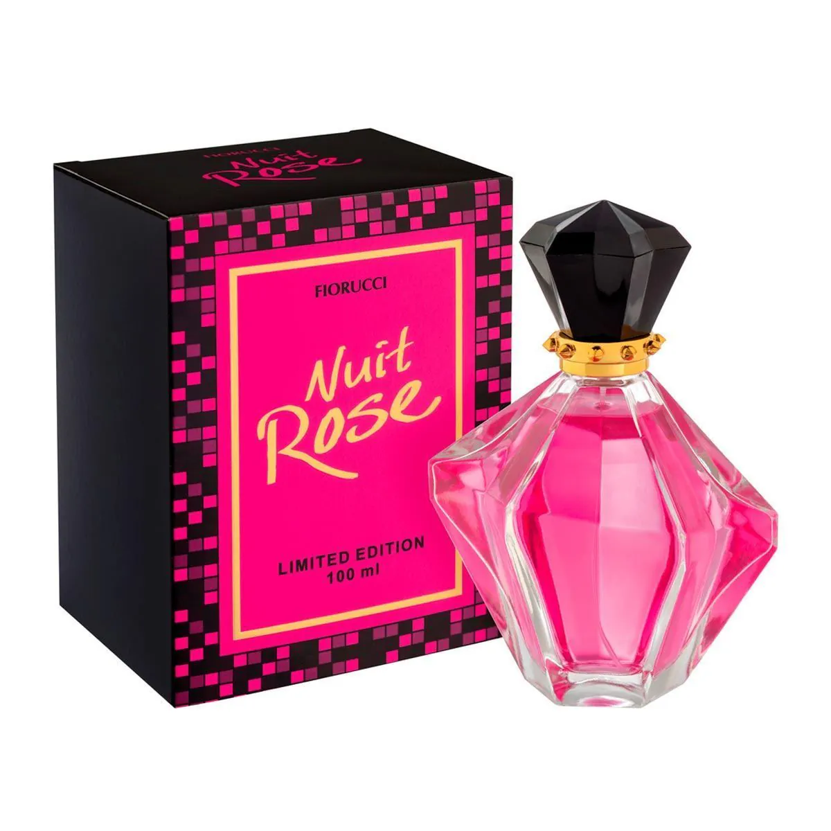 Deo Colonia Feminina Nuit Rose Fiorucci - 100ml