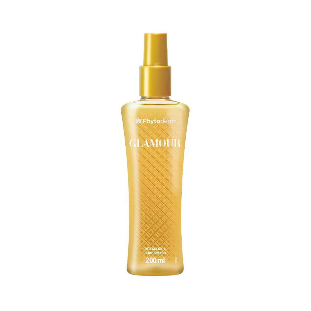 Deo Colônia Splash Glamour Phytoderm - 200ml