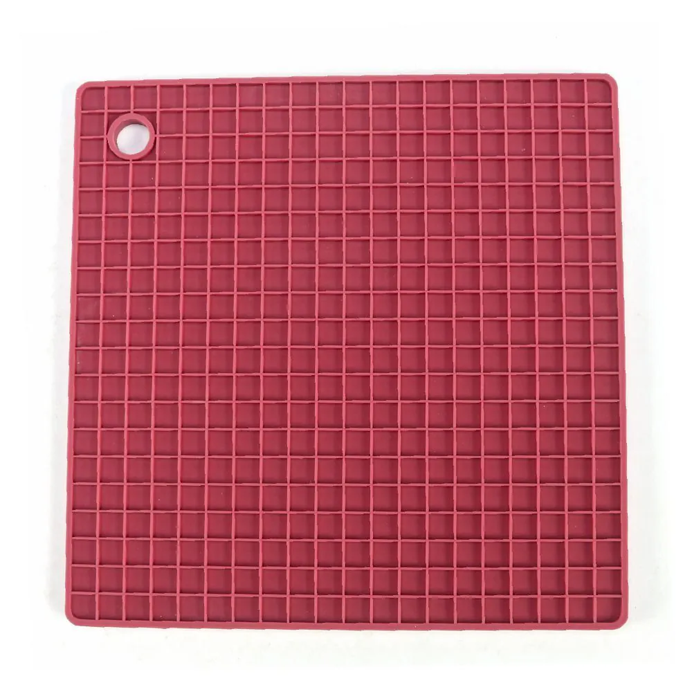 Descanso de Panela de Silicone Basic - Goiaba