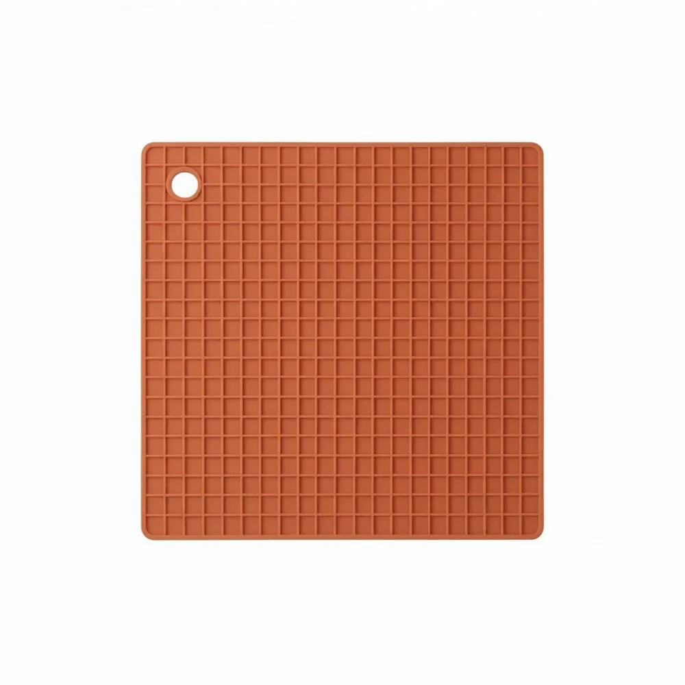 Descanso de Panela de Silicone Basic - Terracota
