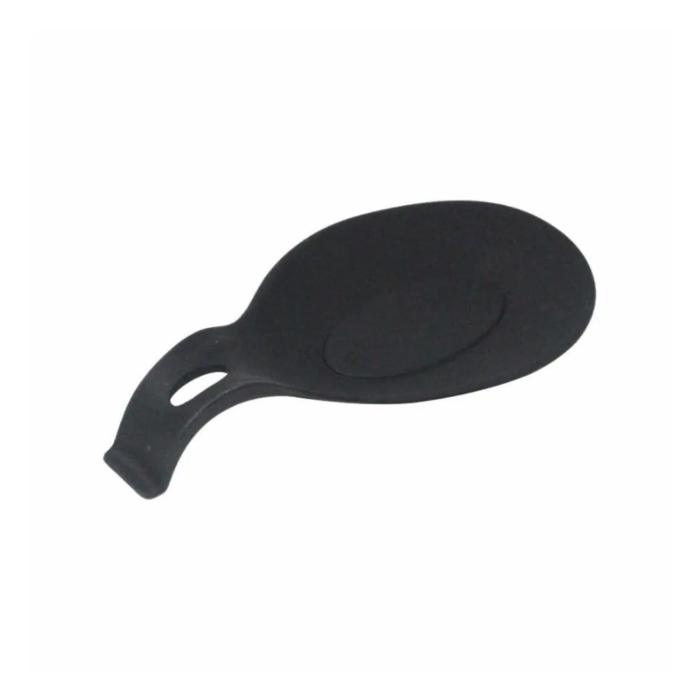 Descanso para Colher de Silicone 23,5 Cm - Preto