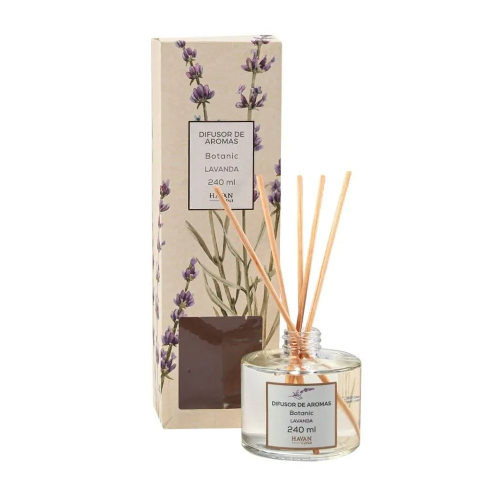 Difusor de Aromas Botanic 240Ml - Lavanda