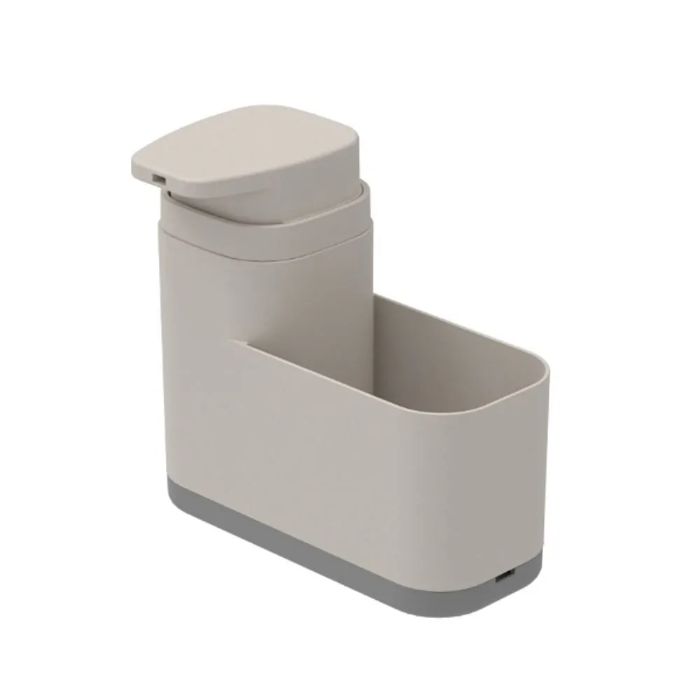 Dispenser Organizador Porta Detergente Liv 550Ml Ou - Bege