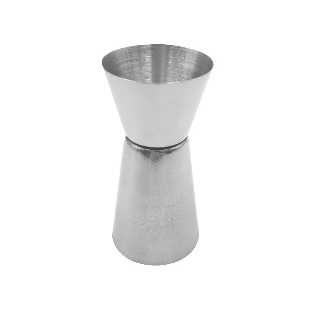 Dosador Duplo de Inox - 25/50ml