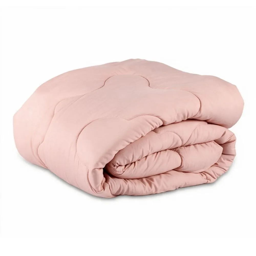 Edredom Queen 100% Poliéster Elegance - Rosa tule