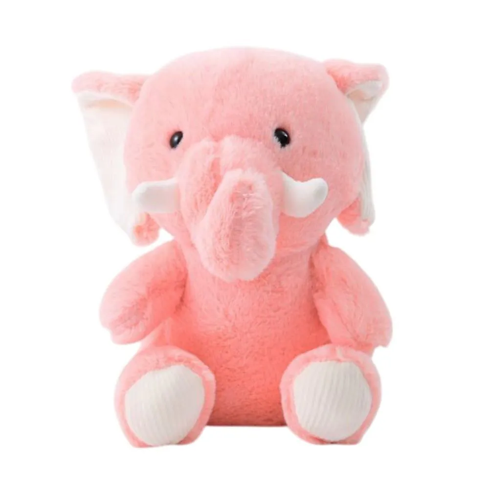 Elefante de Pelúcia 30Cm Rosa Toys - HBR0330