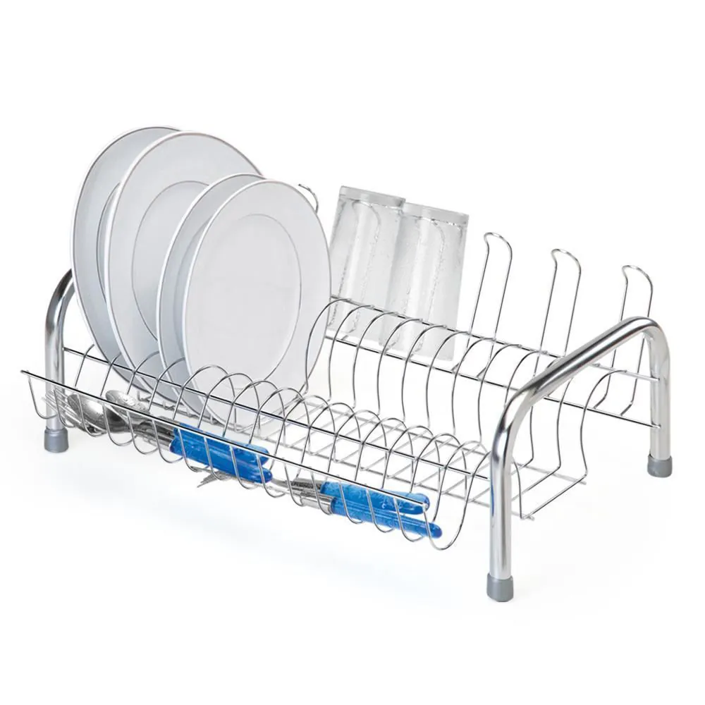 Escorredor de Louças Pratik Arthi - Aço Inox