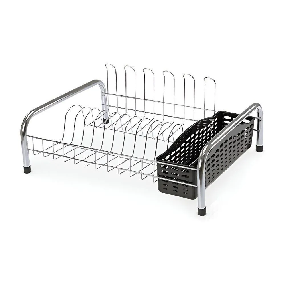Escorredor Louças Copo/Talher Niquelart - Preto