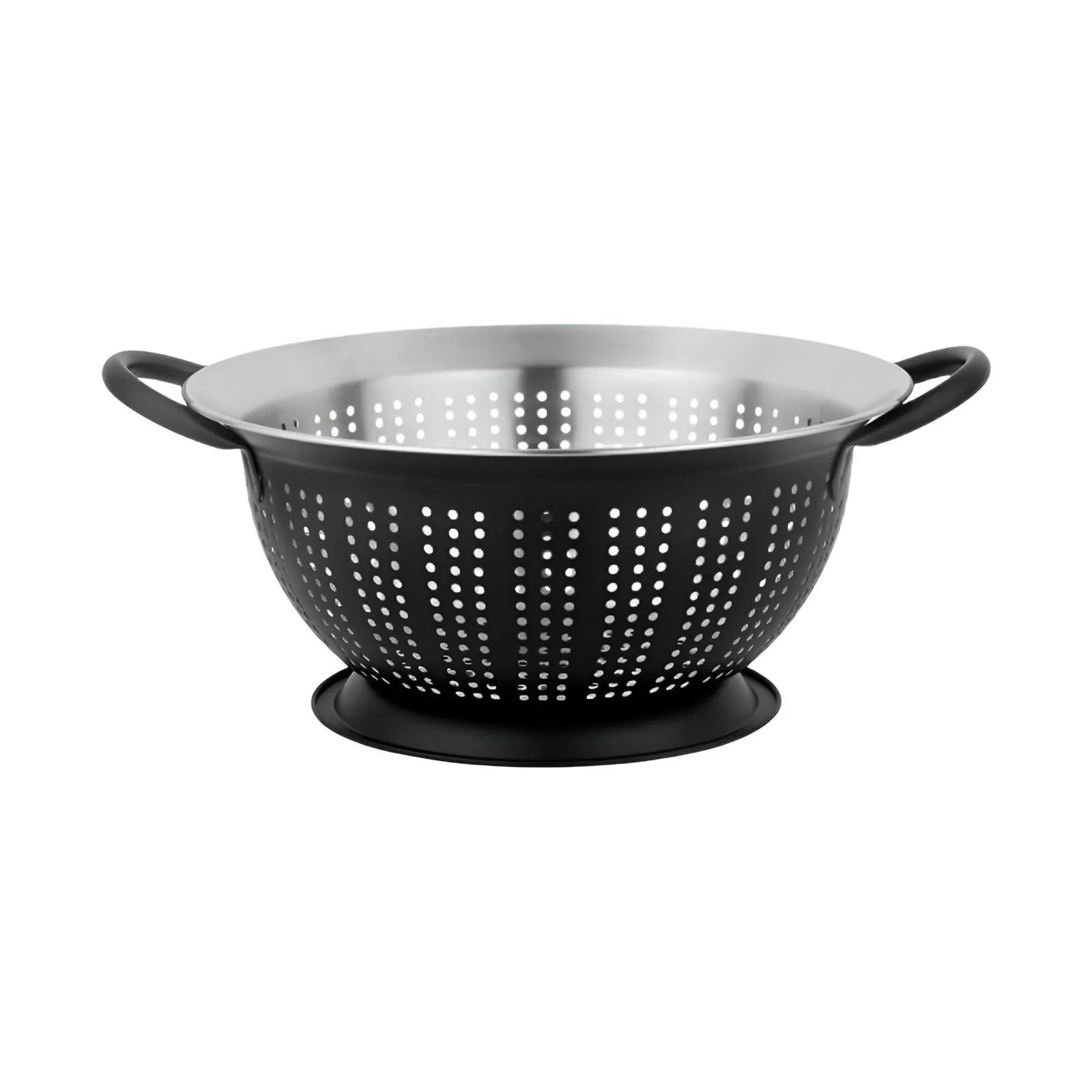 Escorredor para Massas Inox Kaybee 14 Cm - Preto Fosco