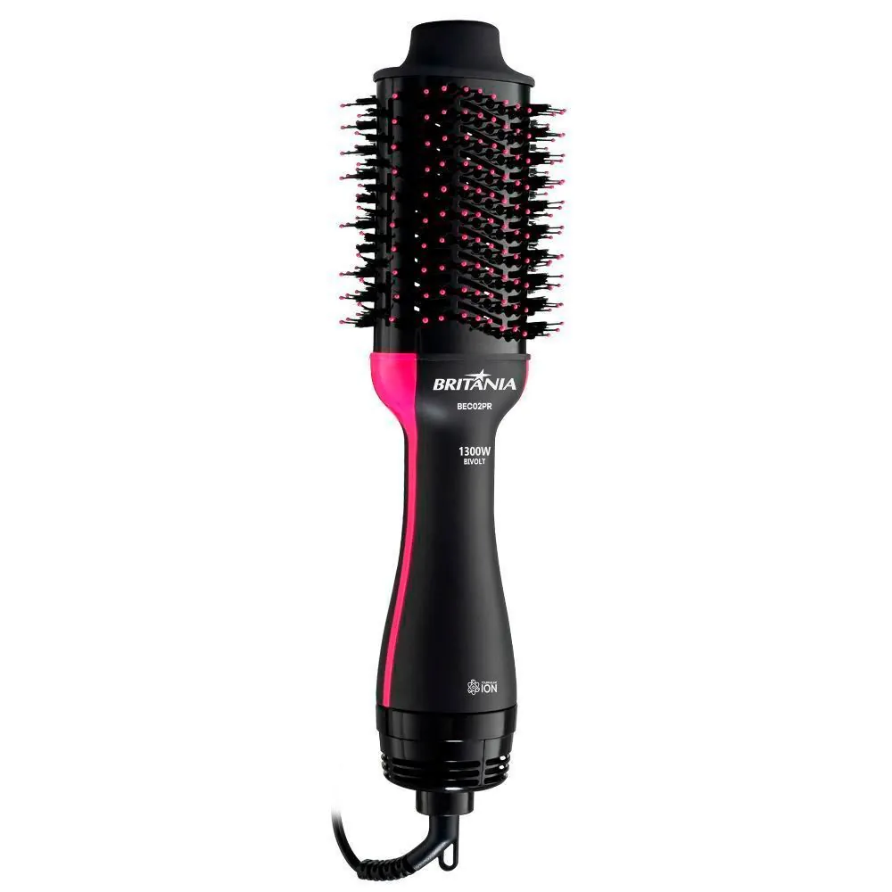 Escova Secadora Britânia 4 em 1 Bec02pr 1300W - Bivolt