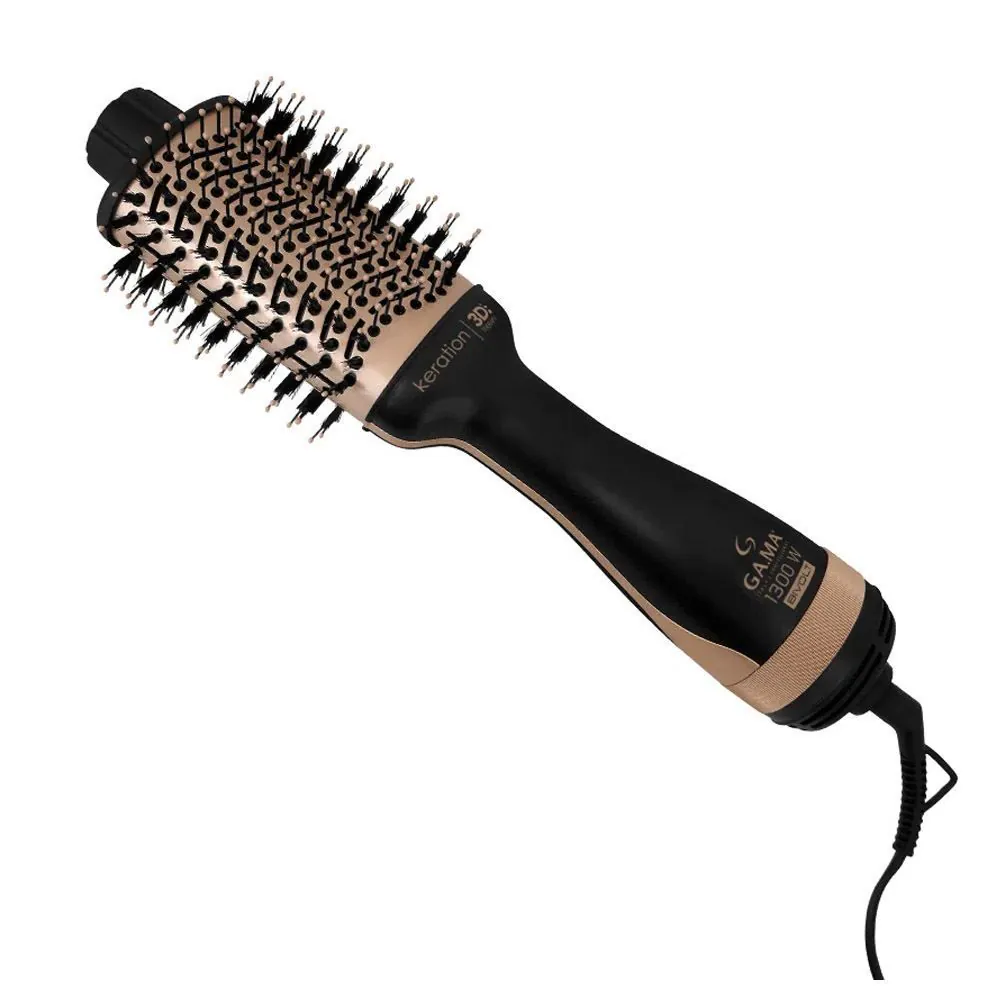 Escova Modeladora Secadora Gama Stylish Keration Brush 3D - Bivolt