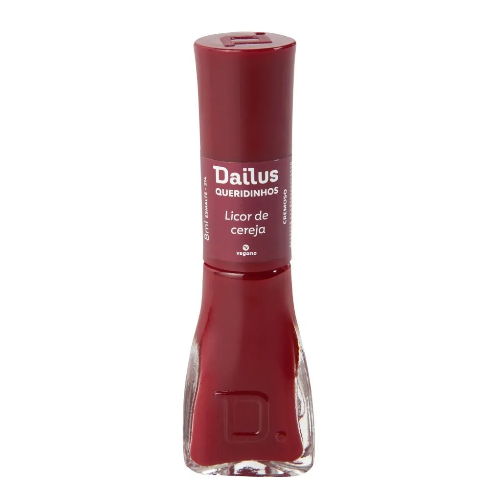 Esmalte Cremoso Dailus Queridinhos 8Ml - Licor de Cereja