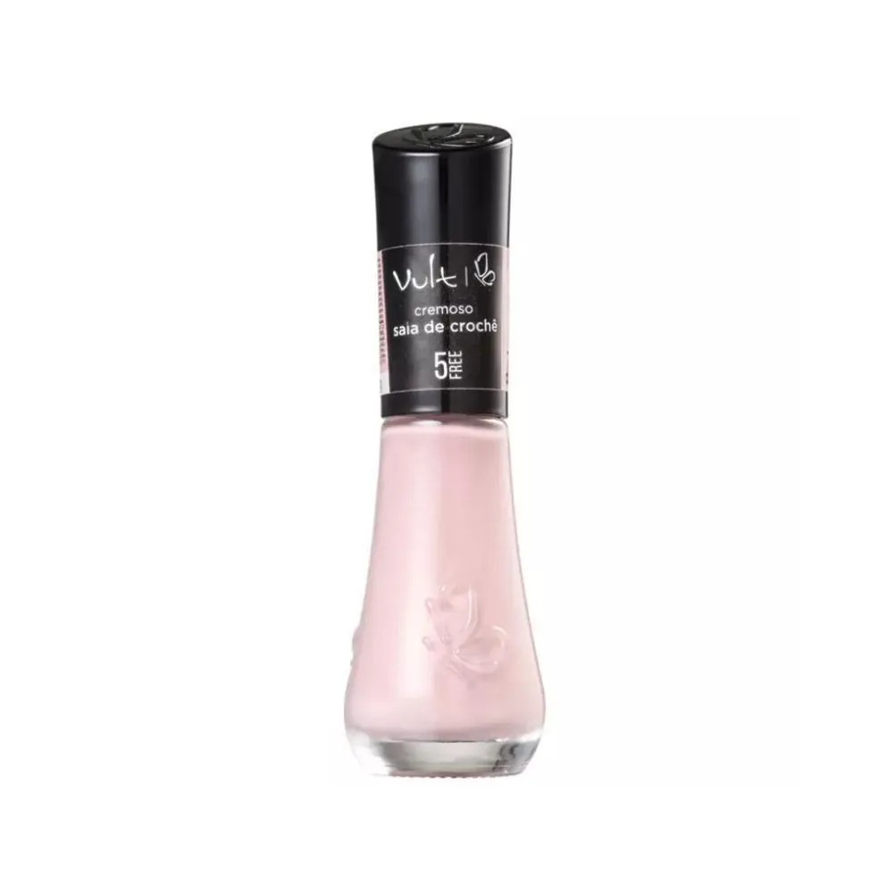 Esmalte Rosa Saia de Crochê Vult - 8ml