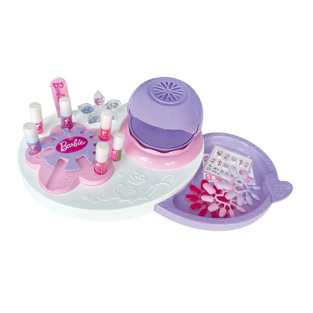 Esmalteria Glam Barbie com Secador de Unhas Multikids - BR2423