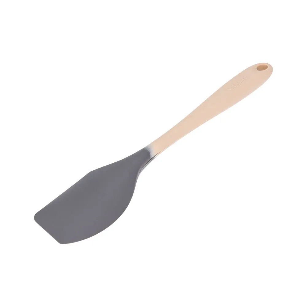 Espátula Arredondada Silicone Weck 29Cm Creme/Cinza