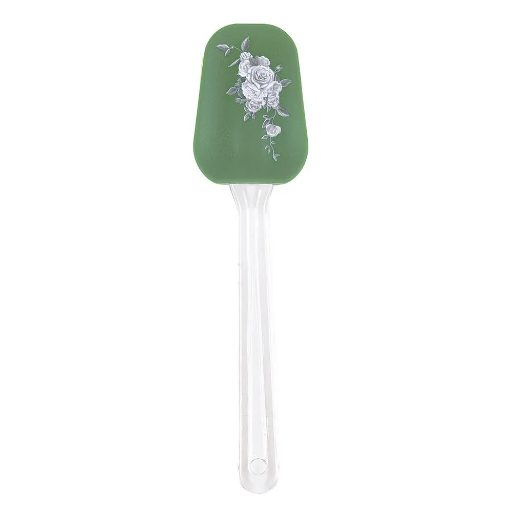Espátula de Silicone Finecasa Basic 25Cm - Rosas Verde