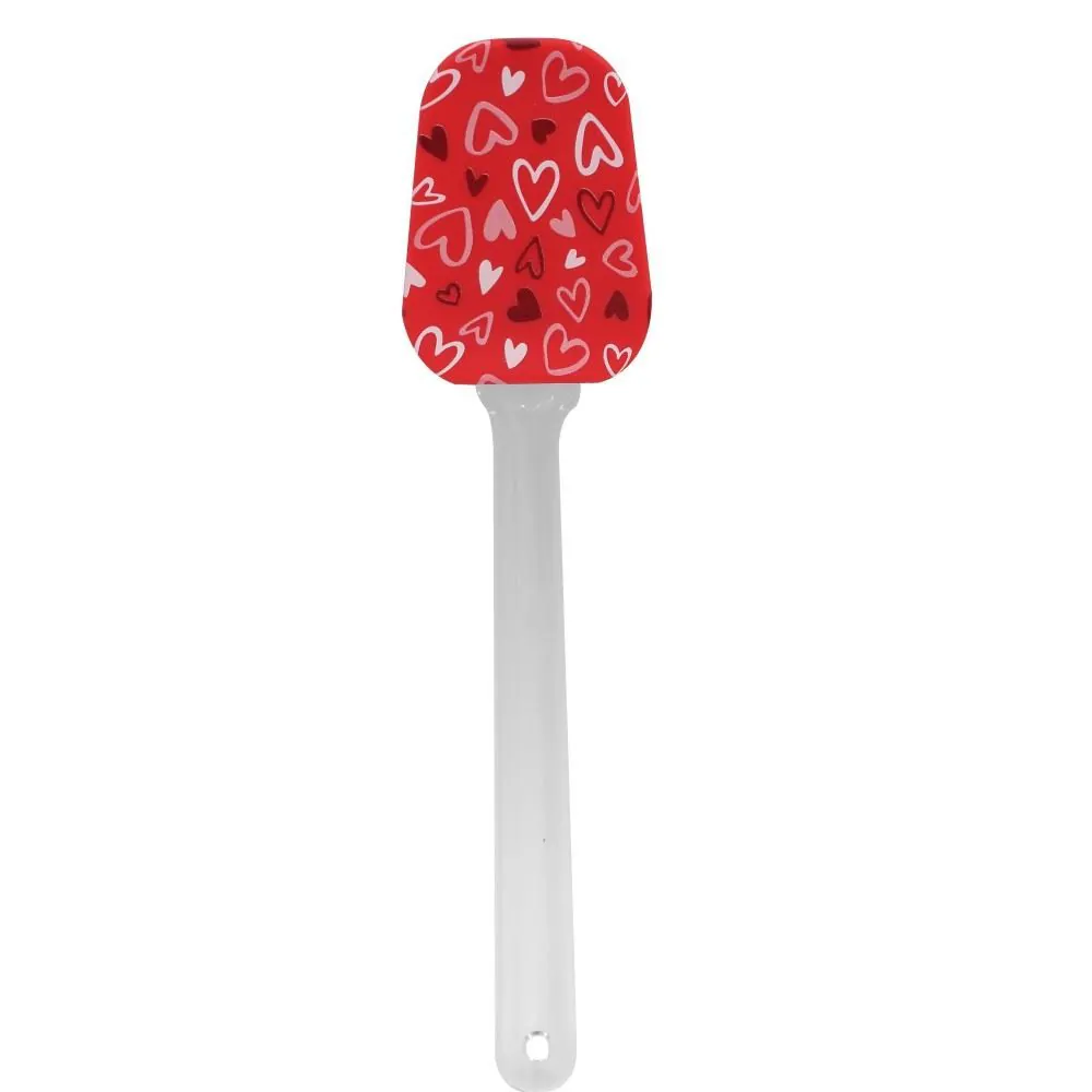 Espátula de Silicone Corações - 30Cm