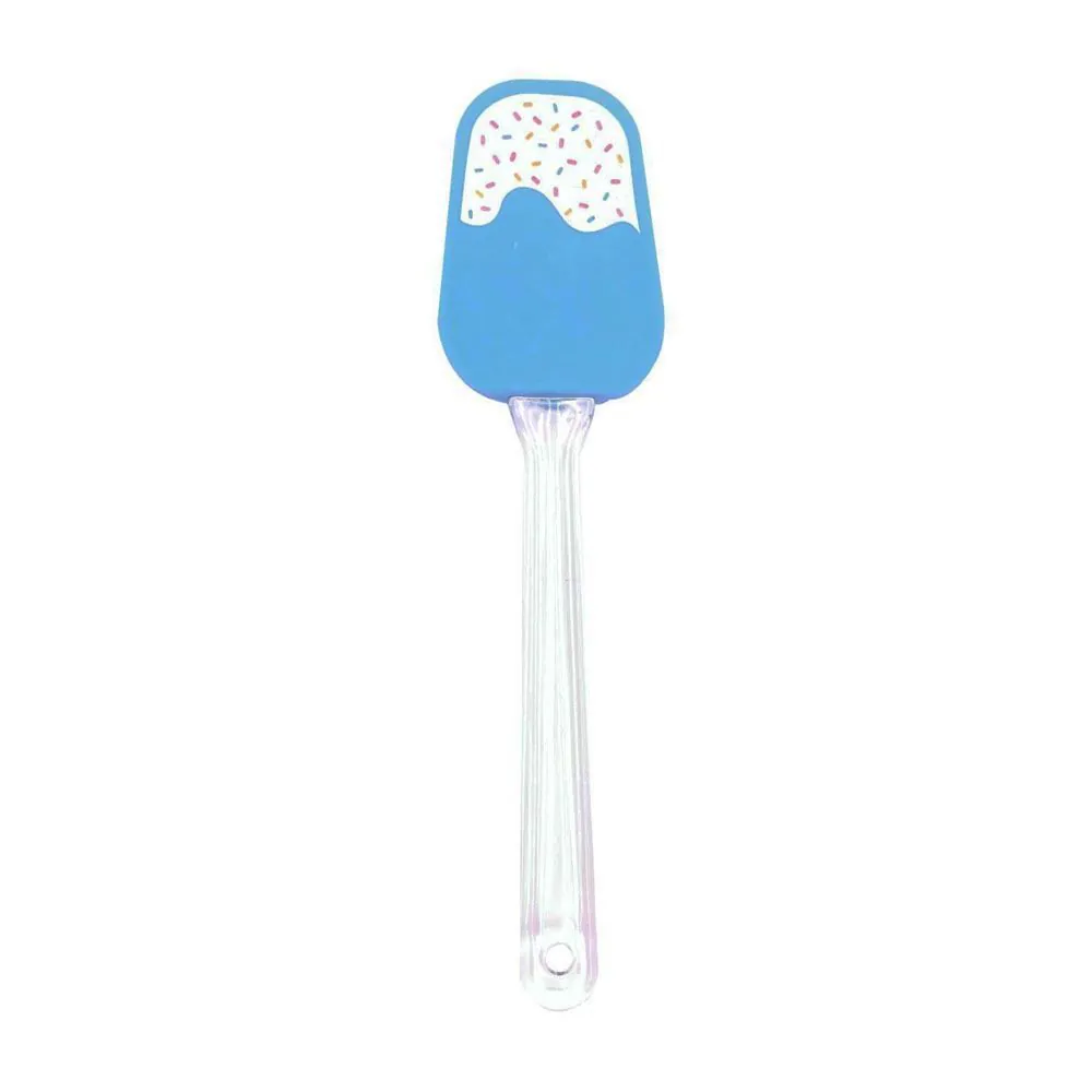 Espátula de Silicone 25Cm Azul - Confeitos