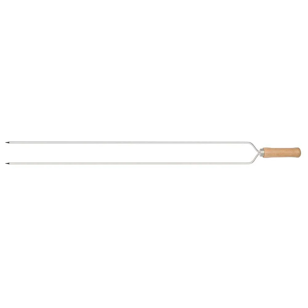 Espeto Duplo Aço Cromado 85Cm Mor - 3209