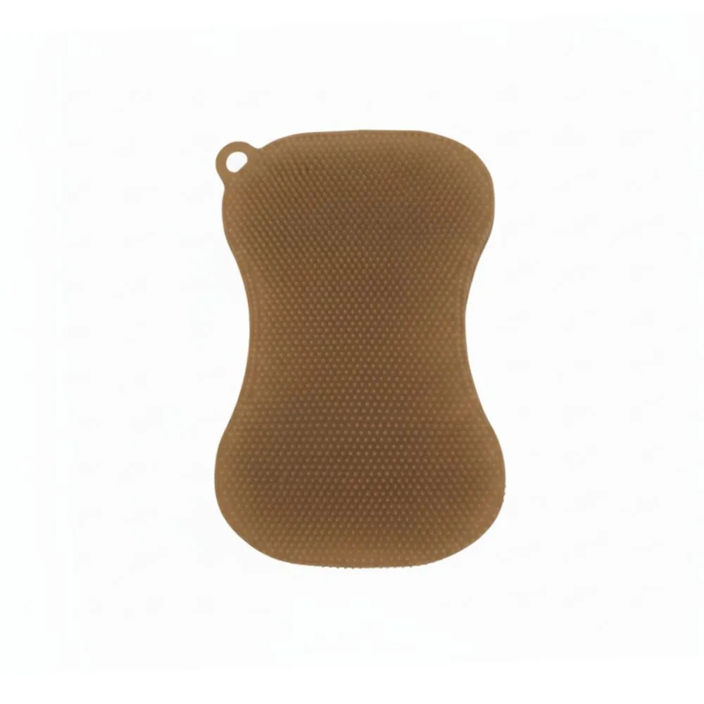 Esponja de Silicone Basic 13Cm - Caramelo