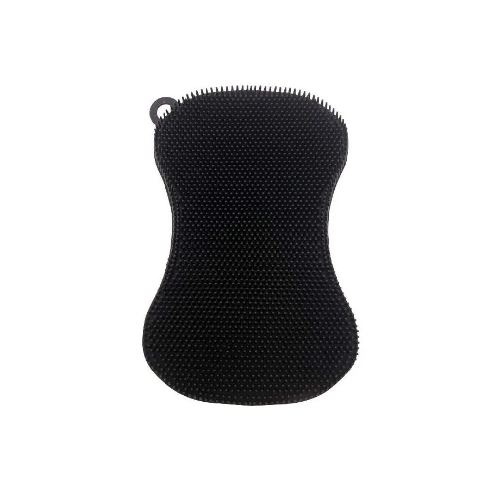 Esponja de Silicone Basic 13Cm - Preto
