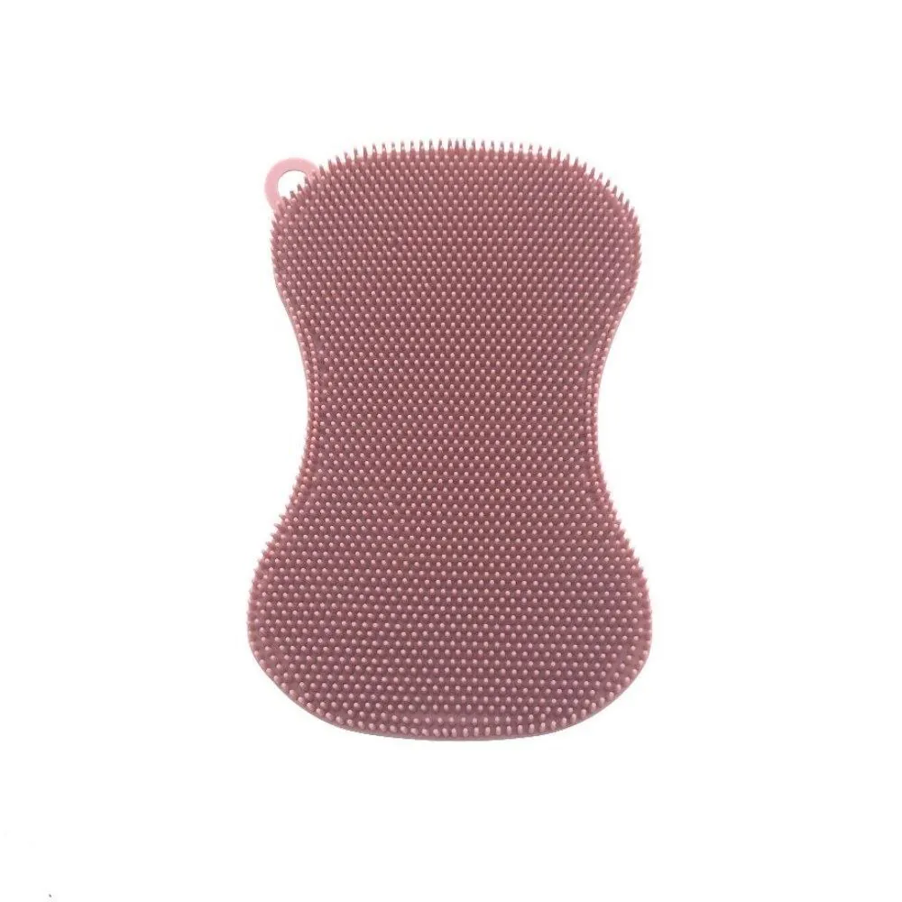 Esponja de Silicone Basic 13Cm - Rosa