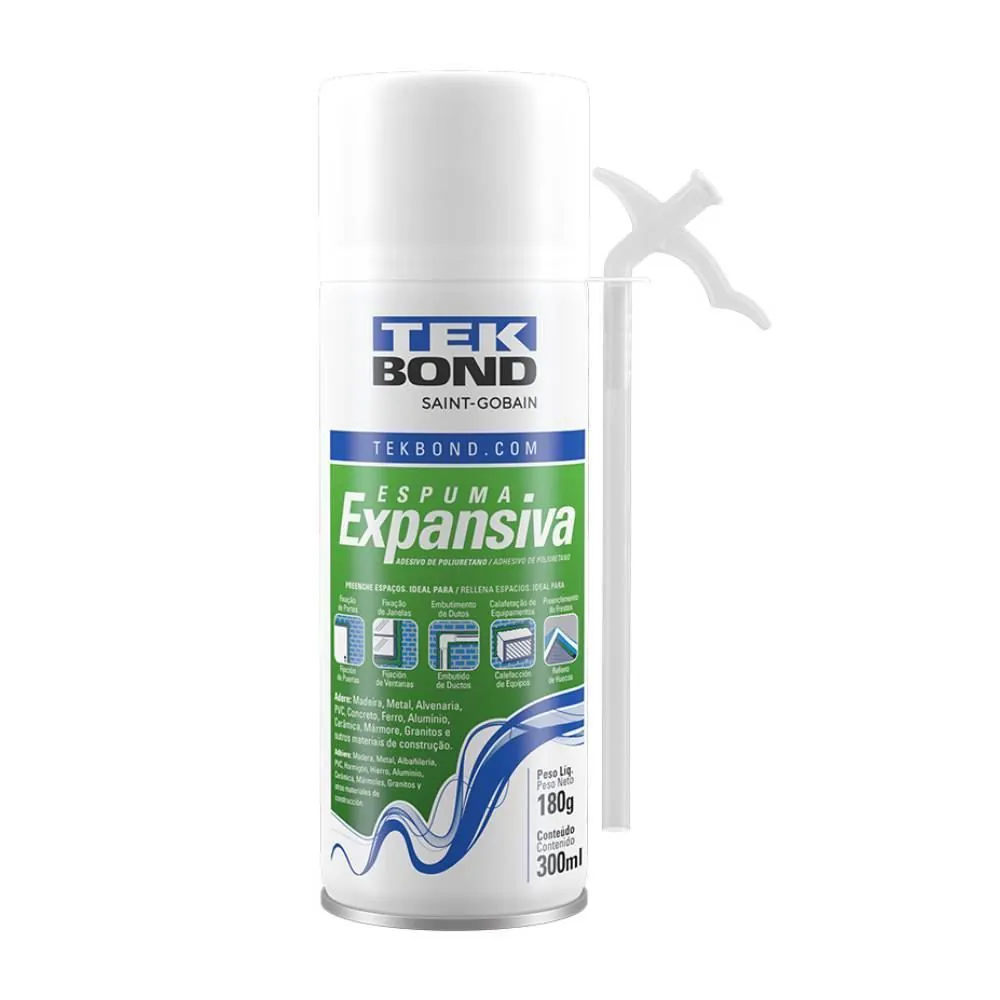 Espuma Expansiva de Uso Geral 300Ml Tekbond