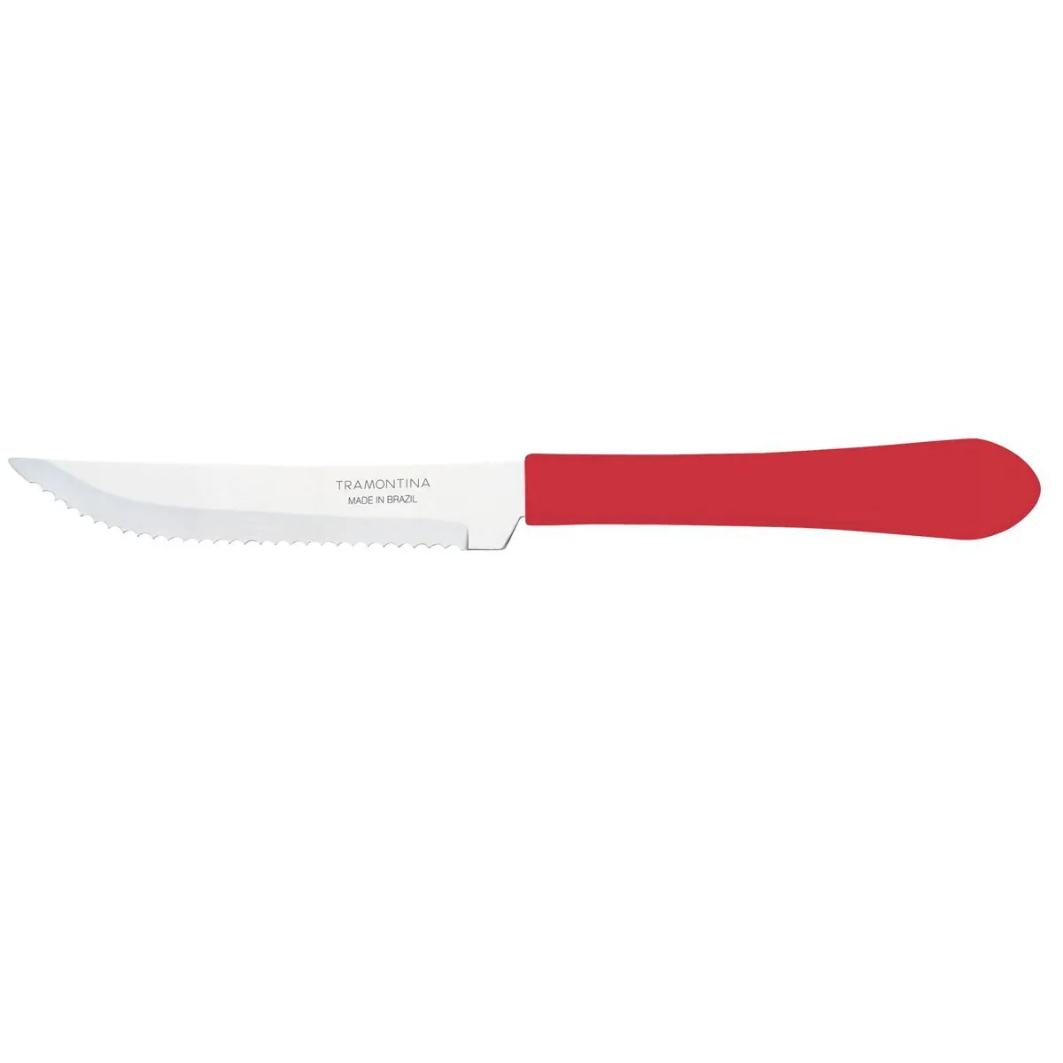 Faca de Churrasco Tramontina Leme - Vermelho