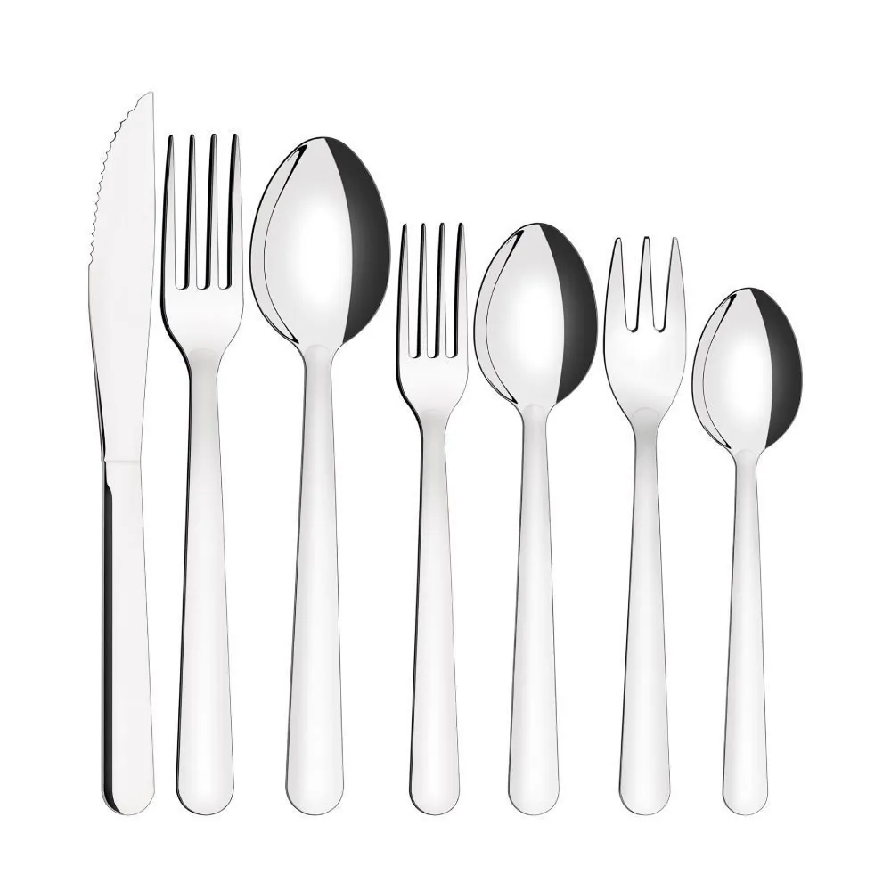 Faqueiro Aço Inox Malibu Tramontina 42 Peças - Prata