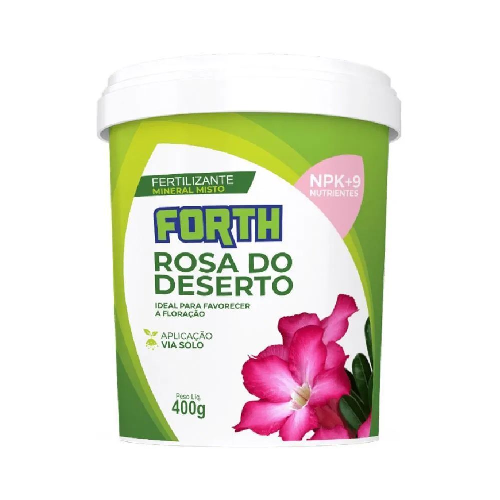 Fertilizante Rosa do Deserto Forth 400G