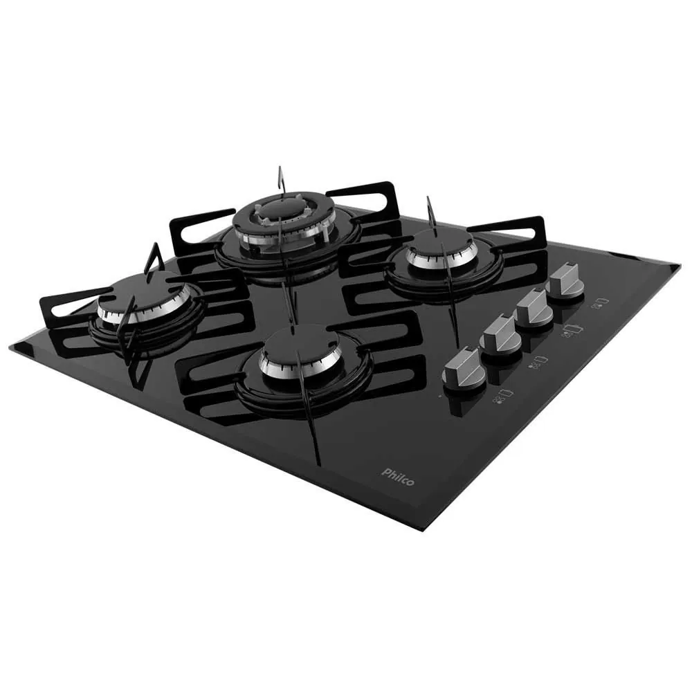 Fogão Cooktop 4 Bocas Philco Cook Chef Bivolt - Bivolt