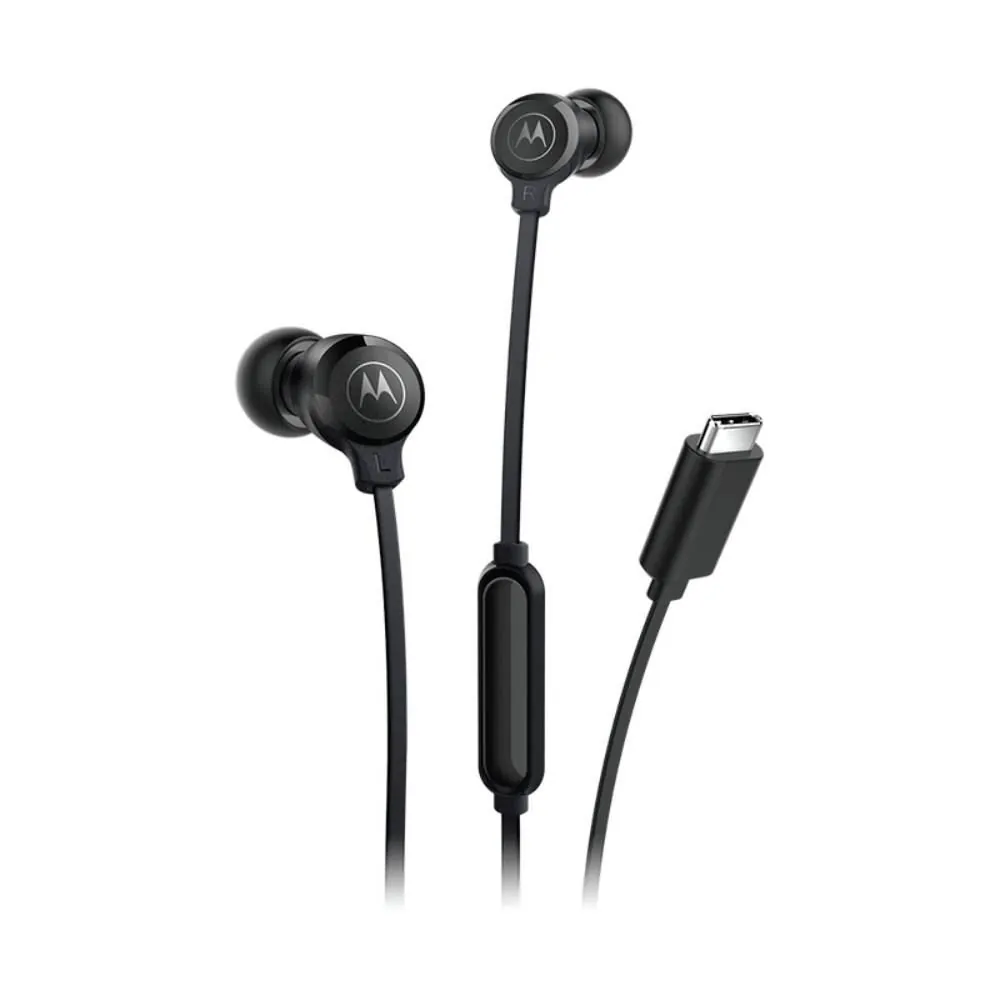 Fone de Ouvido Motorola Earbuds 3Cs - Preto