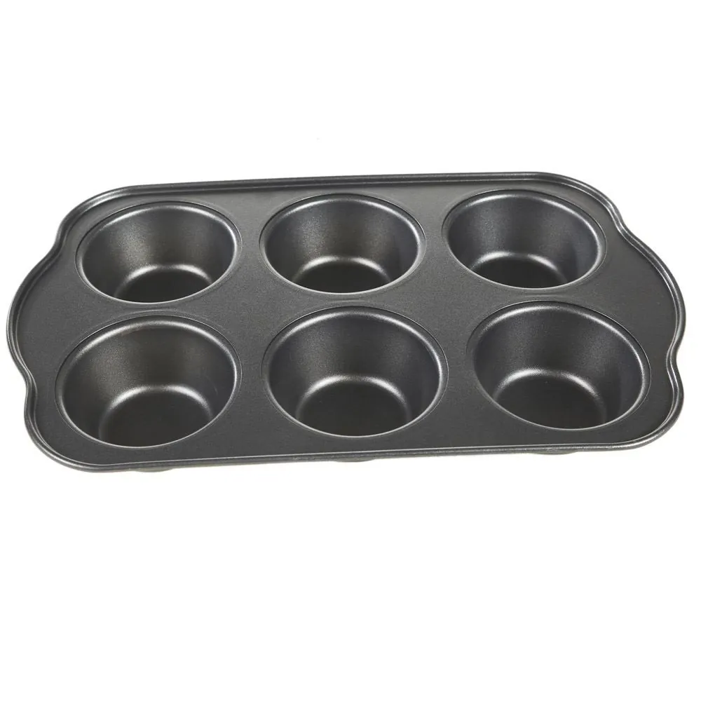 Forma de Cupcake 6 Unidades - Cinza